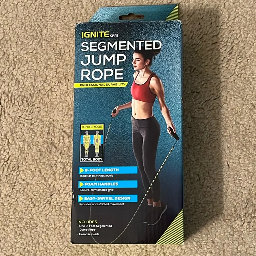 NIB Ignite by SPRI Segmented Jump Rope - Picture 1 of 11